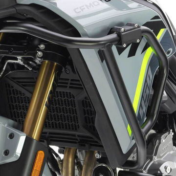view R&G Aluminum Upper Adventure Bars, Black for CF Moto 450 MT (Ibex) 2024+