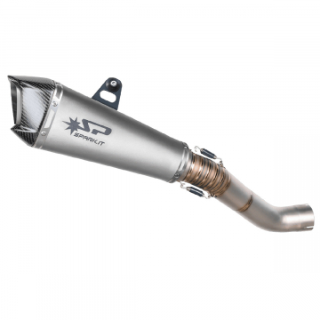 view Spark Konix Evo Titanium Semi-Full Exhaust(w/De-Cat Pipe) for Aprilia RSV4 2026+