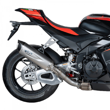 view Spark Force Evo Titanium Semi-Full Exhaust for Aprilia RSV4 2026+