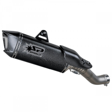 view Spark Force Evo Carbon Titanium Semi-Full Exhaust for Aprilia RSV4 2026+