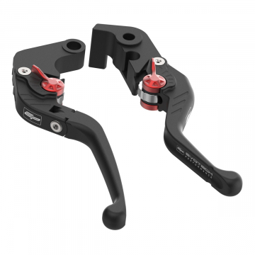 view Evotech Evo Folding Clutch and Short Brake Lever Set for Honda CB1000/CBR1000RR & CBR600RR