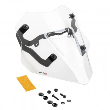 view PUIG New Generation Sport Windshield, Clear for Aprilia Tuono 457 2025+