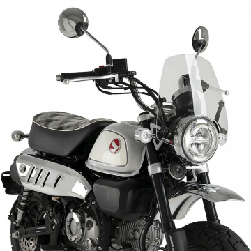 view PUIG New Generation Sport Windshield for Honda Monkey 125 2025+