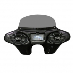 TKY GPS Batwing Fairing with Full GPS Stereo 6" X 9" Marine Speakers Installed