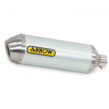 view Arrow 51518AO Thunder Slip-on Exhaust Aluminum with Carbon Cap Yamaha YZF-R125 (2019-)