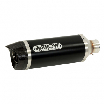 view Arrow 51510AKN Thunder Exhaust, Aluminum Dark for KTM Duke 125 / 200 (2011-2016)