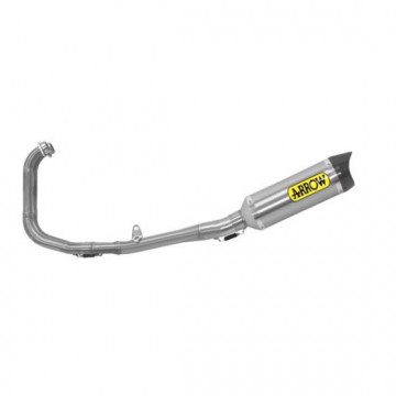 view Arrow 71181CKZ Competition Evo Full Exhaust, Titanium for Yamaha YZF-R3 (2015-)