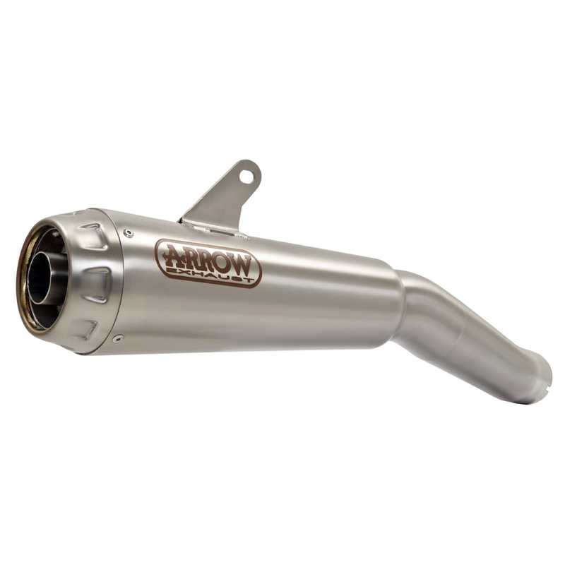 Arrow 71207PR Pro-Race Slip-on Exhaust, Titanium Dark Suzuki