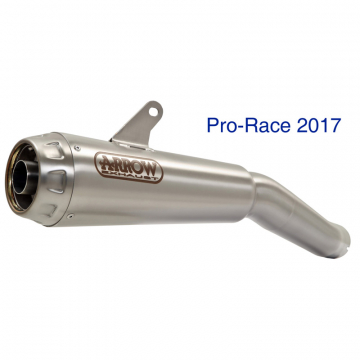 Arrow 71212PR Pro-Race Exhaust, Titanium for Ducati Scrambler 800, Monster 797 (2017-)