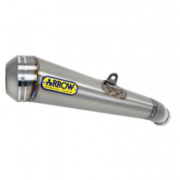 view Arrow 71217PRI Pro-Race Slip-on Exhaust, Nichrome for Honda CB650R/CBR650R '19-'23