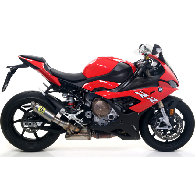Arrow 71554GP GP2 Slip-on Exhaust, Full Titanium for BMW S1000RR 