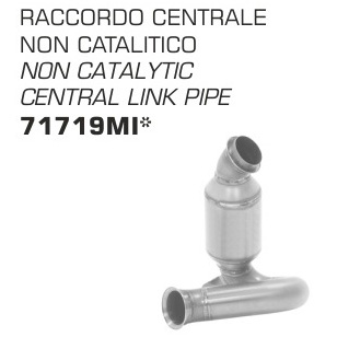 view Arrow 71719MI Central Link Pipe for KTM 790/890 Adventure / R (2019-)