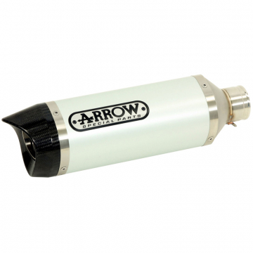 view Arrow 71892AK Street Thunder Exhaust, Aluminum for Honda CB650R/CBR650R '19-'23