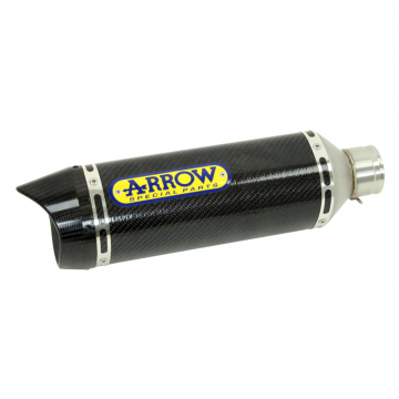 view Arrow 71812MK Thunder Exhaust, Carbon Fiber Yamaha FZ-09 or MT-09 (2013-)