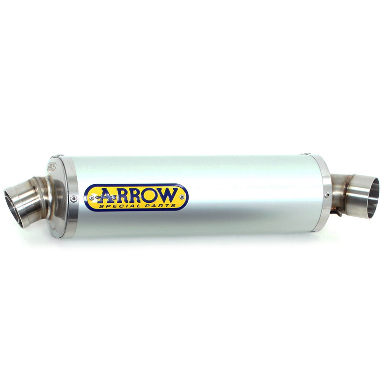 Arrow 72632AK Indy Race Exhaust, Aluminum with Carbon Cap for Moto
