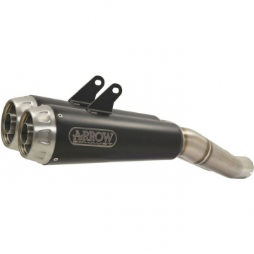 view Arrow 71853PRN Pro-Racing Exhausts, Nichrome Dark for Triumph Bonneville T120 (2016-)