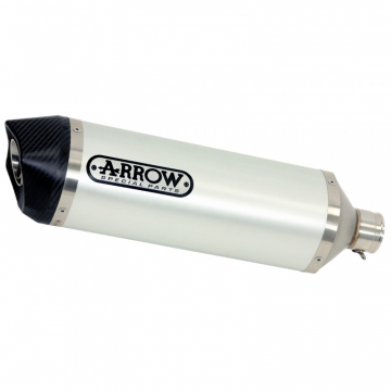 Arrow 71856AK Race-Tech Slip-on Exhaust, Aluminum for Kawasaki Z900 '17-'19