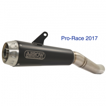 view Arrow 71872PRN Pro-Race Exhaust, Nichrome Dark for BMW S1000R (2017-2020)