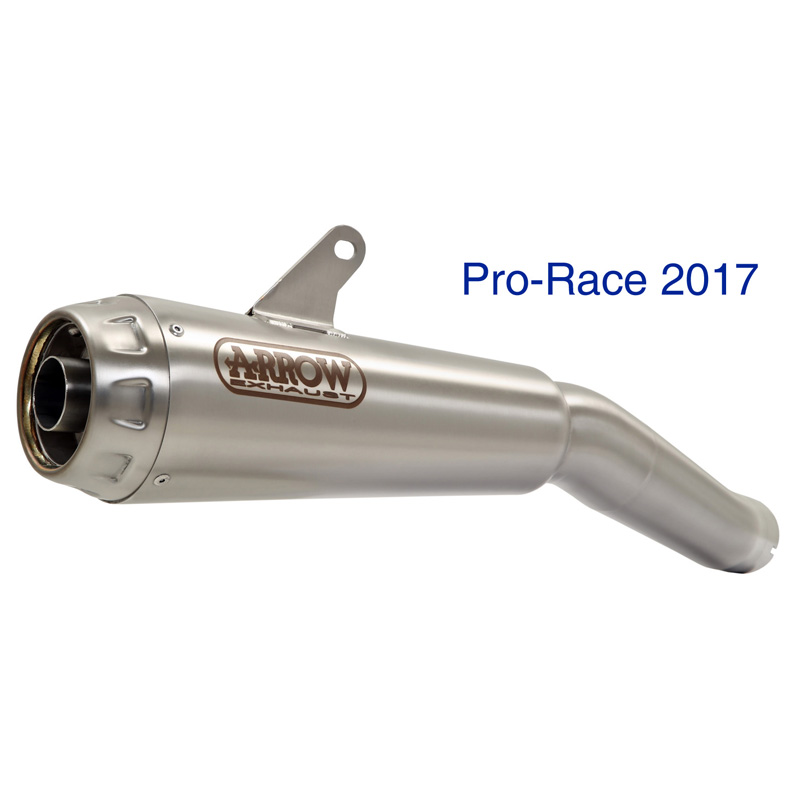arrow Arrow 71876PRI Pro-Race Exhaust, Nichrom for Ducati Scrambler 800