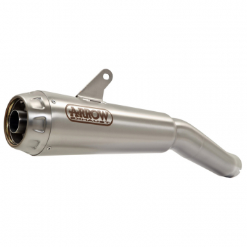 view Arrow 71896PRI Pro-Race Slip-on Exhaust Nichrome for Honda CB500X (19-20)