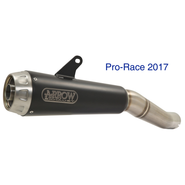 Arrow 71903PRN Pro-Race Slip-on Exhaust, Nichrome Dark for BMW