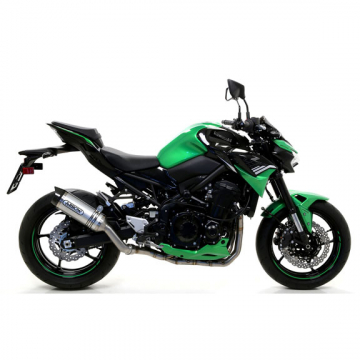 Arrow 71912AK Street Thunder Slip-on Exhaust for Kawasaki Z900 (2020-)