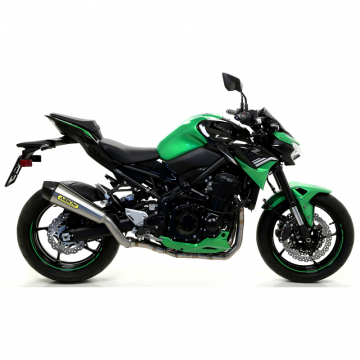 Arrow 71912XKI X-Kone Nichrome Slip-on Exhaust for Kawasaki Z900 (2020-)