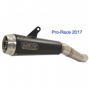 Arrow 71915PRN Pro-Race Nichrome Dark Slip-on Exhaust BMW F900R/XR (2020-) needs link pipe AR-71729M