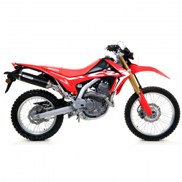 view Arrow 72528AKN Off-road Thunder Exhaust, Aluminum Dark for CRF250L/Rally '17-'18 & CRF300L '21-