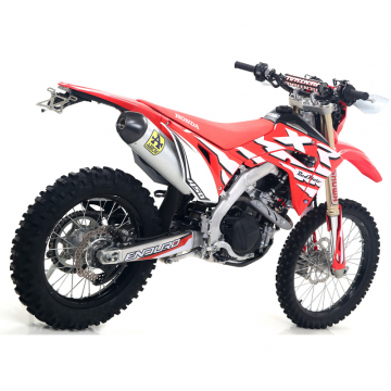 view Arrow 72530AK Race-Tech Slip-on Exhaust Aluminum for Honda CRF450L (2019-)