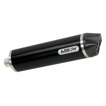 view Arrow 72612AKN Maxi Race-Tech Exhaust, Aluminum Dark for BMW F650GS / F800GS (2008-2016)