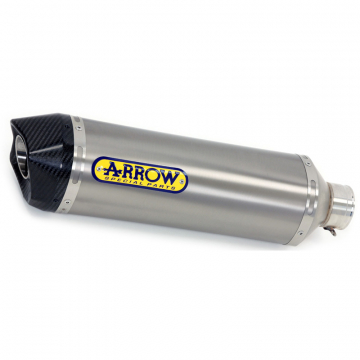 view Arrow 72624PO Race-Tech Slip-on Exhaust, Titanium for KTM 690 Enduro R / SMC R (2019-)
