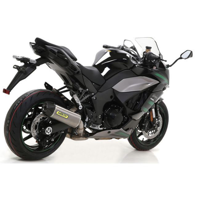 Arrow 71915PK Indy Race Titanium Slip on Exhaust for BMW F900R XR 2020 Accessories International
