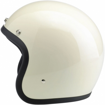 Biltwell Bonanza Helmet - Vintage White