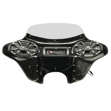 TKY Classic Batwing Fairing with Preinstalled Stereo and 6" X 9" Speakers