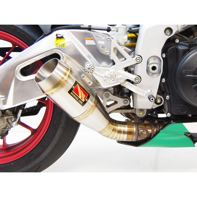 Competition Werkes WA1005 Slipon Exhaust for Aprilia RSV4RF (20152016