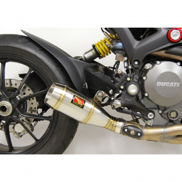 view Competition Werkes WDMON3 GP Slip-on Exhaust Ducati Monster 1100 EVO (2011-2014)