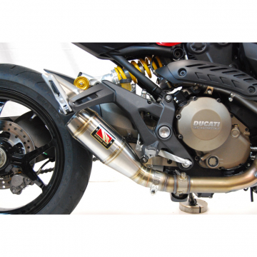 view Competition Werkes WDMON4 GP Slip-on Exhaust Ducati Monster 1200 (2014-2016)