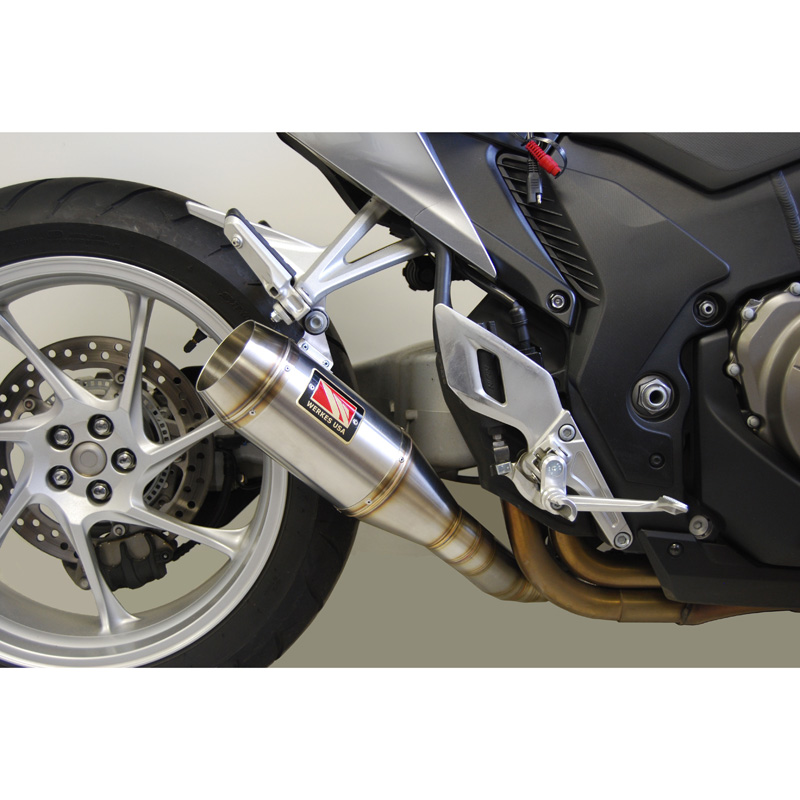 VFR1200F アクラポビッチ　 スリップオンマフラー　チタン　カーボン アクラポビッチスリップオンチタンCEホンダVFR1200F | MotoStorm