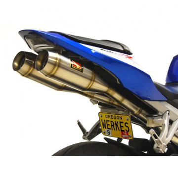 view Competition Werkes WH607 GP Dual Slip-on Exhaust for Honda CBR600RR (2007-2012)