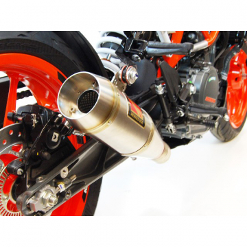 Competition Werkes WKT392 GP Slip-On Exhaust for KTM 390 Duke (2017-)