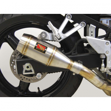 view Competition Werkes WS1002 GP Slip-on Exhaust Suzuki SV650 (2003-2009)