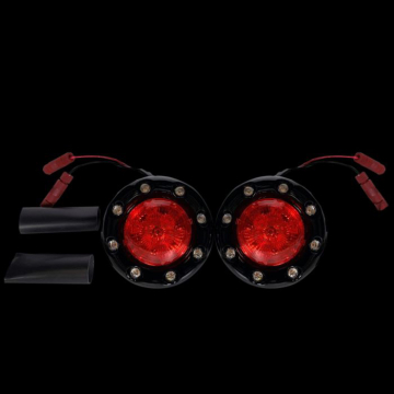 view Custom Dynamics PB-BR-RR-IND-B Probeam Bullet Ringz Rear LED Turn Signals for Indian models