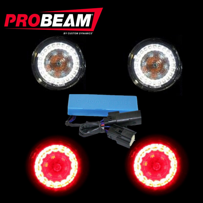 Custom Dynamics PBSSKIT1 Probeam TSSM Turn Signal Conversion Kit Harley models Accessories