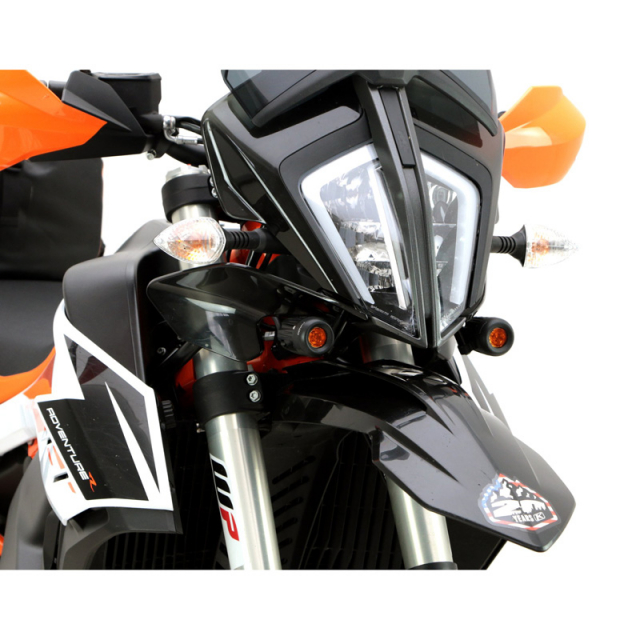 KTM Wander Four 2019 ウイスキーライト Denali LAH.04.10300 DM Amber LED Light Kit with Mounts for KTM 790