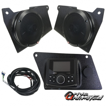 view Drive Unlimited Bezel AM/FM 3" TFT Display 2 Fosgates Speaker Stereo Ranger XP1000