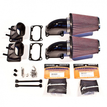 ForceWinder M109 GB Dual Air Intake Kit, Gloss Black for Suzuki M109 (2006-)