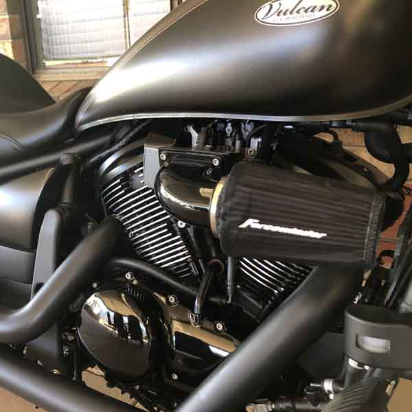 Analytisk minus Ordliste ForceWinder VN 900 GB Air Intake Kit, Gloss Black for Kawasaki VN900  (2006-) | Accessories International