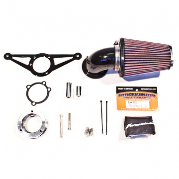 ForceWinder Y RS GB Air Intake Kit, Gloss Black for Yamaha Road Star (1999-2005)