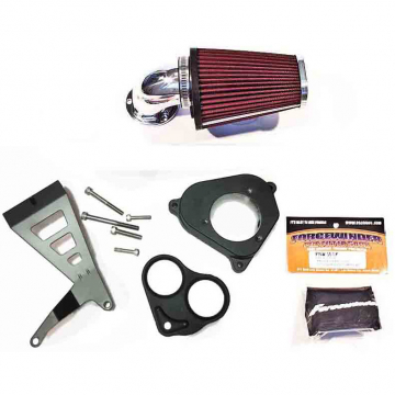 ForceWinder Y STAR 1300 P Air Intake Kit, Polished for Yamaha V Star 1300 (2007-)